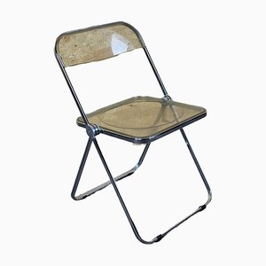 Chair Klappstuhl aus Arylglas von Giancarlo Piretti für A.Castelli Plia, Italien, 1970er