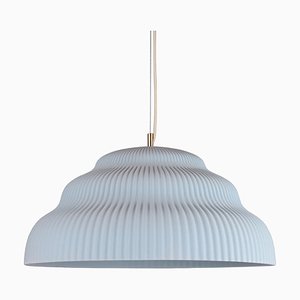 Hellblaue Kaskad Lampe von Schneid Studio