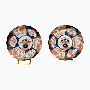 Assiettes Imari Antiques, Japon, 1900, Set de 2