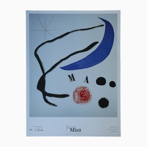 Joan Miró, Poème I, 20e Siècle, Affiche