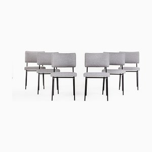 Dining Chairs by Gerard Guermonprez for Magnani, 1950s, Set of 6