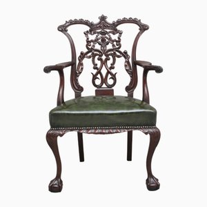Vintage Chippendale Style Armchair, 1920