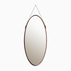 Vintage Oval Mirror, 1960s