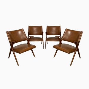 Fauteuils de Vera, Italie, 1960s, Set de 4