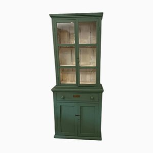 Cupboard Painted in Green, Spain, 19th Century