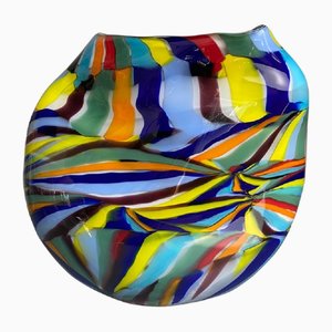 Jarrón moderno multicolor de cristal de Murano de Simoeng