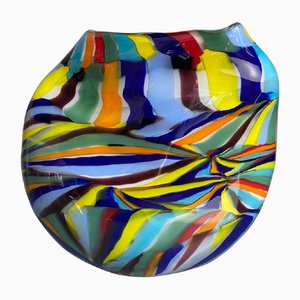 Vase Multicolore Moderne en Verre de Murano par Simoeng