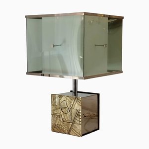 Bronze Table Lamp by Luciano Frigerio, Italy, 1970s