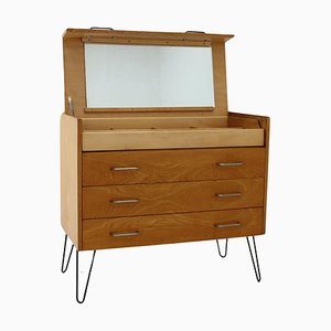 Upcycled Chest of Drawers with Mirror, Czechoslovakia, 1960s