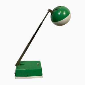 Space Age Table Lamp in Green White