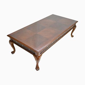 Revival Queen Anne Coffee Side Table Set