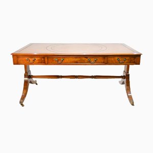 Set of Regency Partners Desk and Chair Set in Walnut