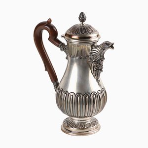 Second Half 20th Century Coffee Pot in Milanese Silver