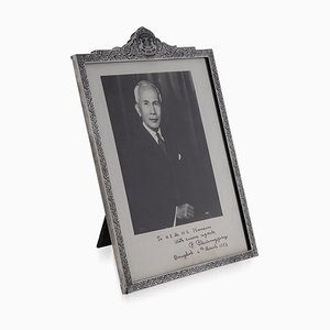 Silver & Niello Photo Frame, Bangkok, 1957