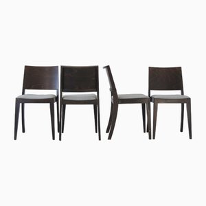 Sedie da pranzo vintage di Thonet, set di 4