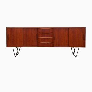 Credenza in teak, Danimarca, anni '70