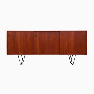 Dänisches Teak Sideboard, 1970er, Produktion