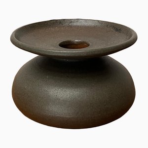 Mid-Century German Studio Pottery Candleholder from Töpferei Häusele, 1960s