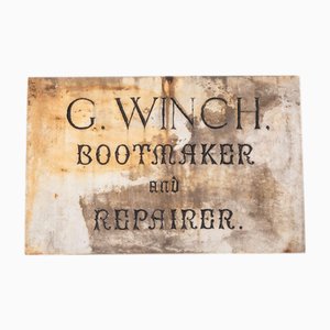 Bootmakers Alabaster Trade Sign