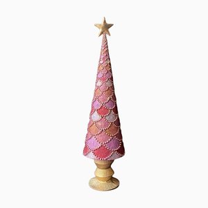 Christmas Tree in Pink Resin by Lamart