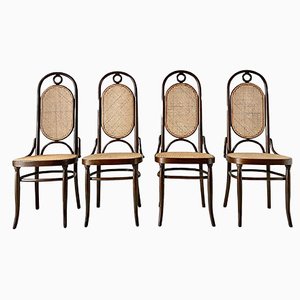 Chaises 207 par Michael Thonet pour Thonet, 1970s, Set de 4