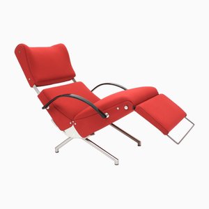 Adjustable P40 Lounge Chair by Osvaldo Borsani for Tecno Spa