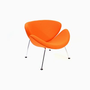 Oranger Slice Stuhl von Pierre Paulin für Artifort, 1980er