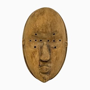 Masque Tribal En Bois Début XXème Siècle