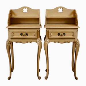 Louis Philippe French Bedside Tables, 1860s, Set of 2