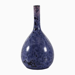 Vase with Purple Crystal Glaze by Holger Busch Jensen for Bing & Grøndahl, 1900s