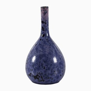 Vase with Purple Crystal Glaze by Holger Busch Jensen for Bing & Grøndahl, 1900s