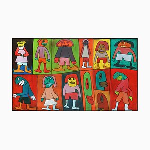 Thierry Noir, Cuadro grande, 1986