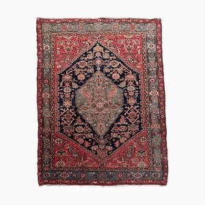 Antiker orientalischer handgefertigter Farahan Teppich