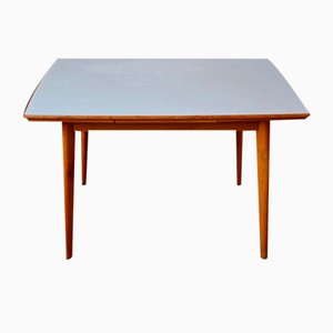 Vintage Formica Table with Compass Legs, 1960s