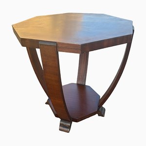 Art Deco Wooden Side Table