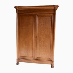 Antique Oak Louis Philippe Cabinet, 1850s