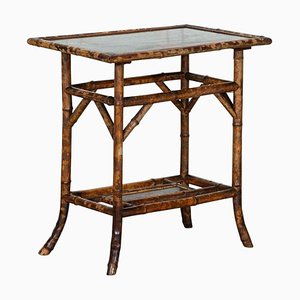 19th Century Bamboo Chinoiserie Table, 1870s