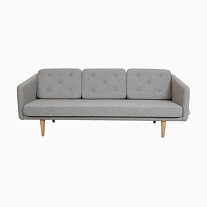 No.1 3.seater Sofa in Gray Hallingdal Fabric from Børge Mogensen
