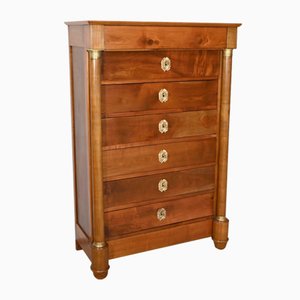 Early 19th Century Empire Chest of Drawers in Cherry Trees