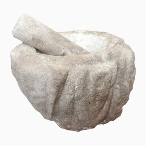 Mortaio in pietra con pestello, set di 2