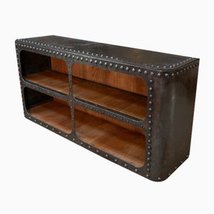 Antique Buffet in Riveted Steel, 1900s