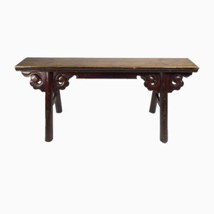 19th Century Provincial Chinese Hardwood Bench