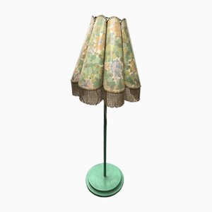 Mid-Century Floor Lamp with Plastic Shade, 1950s