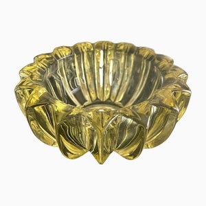 Crystal Bowl by Pierre Davens, 1930s