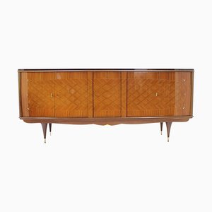 Credenza in legno con finitura lucida, Italia, anni '60