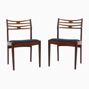 Set of Vintage Danish Chairs in Teak by Johannes Andersen, 1960s