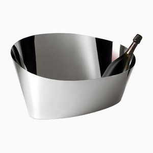 Pond Ice Bucket in Steel by Aldo Cibic for Paola C