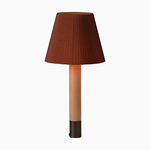 Bronze and Terracotta Básica M1 Table Lamp by Santiago Roqueta for Santa & Cole