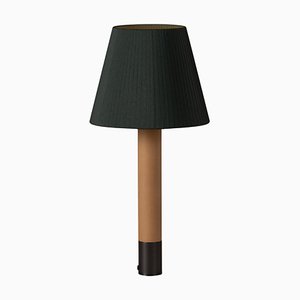 Bronze and Green Básica M1 Table Lamp by Santiago Roqueta for Santa & Cole