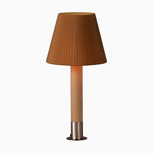 Lampe de Bureau Básica M1 en Nickel et Moutarde par Santiago Roqueta pour Santa & Cole